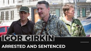 Russia detains exseparatist commander Igor Girkin [upl. by Nivloc]