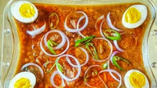 Lahori Chikar Cholay  Recipe By Kiran in the Kitchen [upl. by Cavuoto]