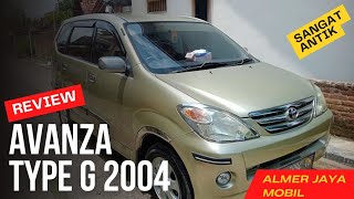 AVANZA TYPE G 2004 BAGUS [upl. by Claudie]