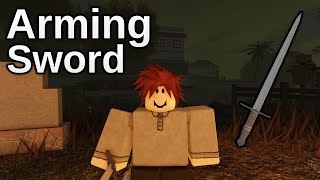 Bulwark Arming Sword Review Roblox [upl. by Odnalro]