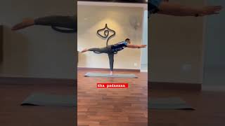 EKA PADASANA POSE TUTORIAL  YOGA  YOGASANA  DAILY YOGA  music phonk edit song youtube [upl. by Theodoric810]