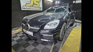 Reprogrammation moteur Mercedes SLK 200 184chx by JS PERFORMANCE [upl. by Assilym695]