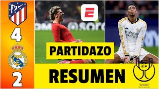 PARTIDAZO Atlético de Madrid ELIMINÓ al Real Madrid en octavos Golazo de Griezmann  Copa del Rey [upl. by Eugilegna]