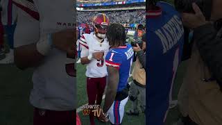 Jayden Daniels amp Malik Nabers reunite Commanders defeat Giants 2722 RaiseHail NFL BowieTV [upl. by Glasgo]