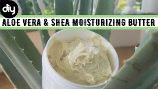 ALOE VERA SHEA BUTTER MOISTURIZER FOR HAIR GROWTH [upl. by Rebmaed216]