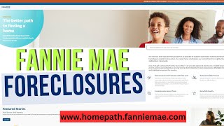 What You Need To Know about Fannie Mae Foreclosures wwwhomepathfanniemaecom [upl. by Kenzi]