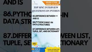 Top Python Interview Questions part22  XpertChamps Insights [upl. by Williamson]