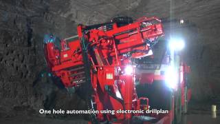 Sandvik Production drill automation [upl. by Yrroc]