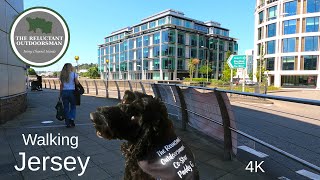 Walking Jersey  Le Hocq to Grand Jersey Hotel Part 4 jersey virtualhike walking [upl. by Accebar]