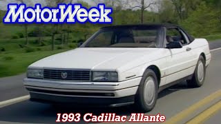 1993 Cadillac Allante  Retro Review [upl. by Kciredor]