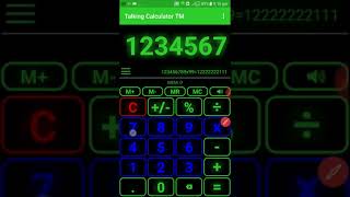 talking calculator speaking calculator voice calculator tm [upl. by Aniela]