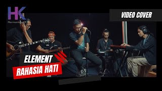 RAHASIA HATI  ELEMENT Cover  Harmonicustik [upl. by Anig]