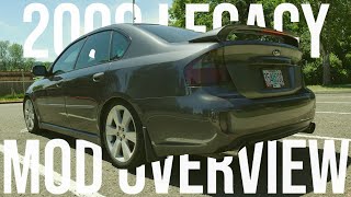 2008 Subaru Legacy GT  Mod Overview [upl. by Htessil]