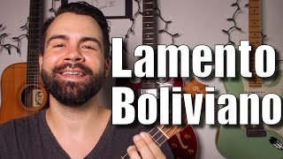 Lamento Boliviano  Enanitos Verdes  Easy Ukulele Tutorial in English [upl. by Cockburn]