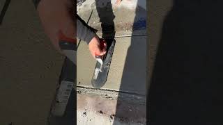 Just troweling away  trowelconcretehardscaperhardscapesmallbusinesspostscolumnbayareahgtv [upl. by Dolf]