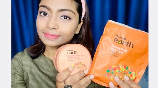 Aarong Earth Orange Peel Facepack amp Sandalwood Face Mask  Honest Review  আড়ং আর্থ  টাকা নষ্ট🤔 [upl. by Kciregor]