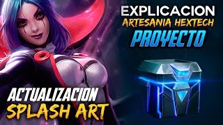 Cofres Proyecto Explicación  Splash Art Update  Noticias LOL [upl. by Suilenrac32]