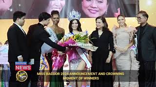 MISS BACOOR 2024 ANNOUNCEMENT AND CROWNING MOMENT OF WINNERS [upl. by Yetac657]