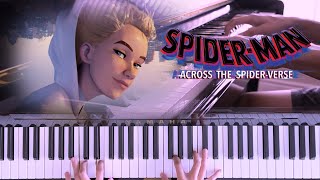 SpiderWoman Gwen Stacy Theme SpiderMan Across the SpiderVerse  Piano Cover [upl. by Asenav]