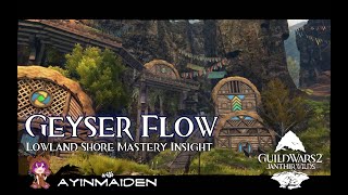 GW2 Lowland Shore Insight Geyser Flow [upl. by Okubo509]