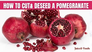 HOW TO CUT A POMEGRANATE [upl. by Meekahs977]