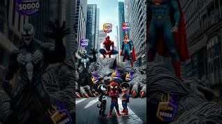 Spiderman vs Venom vs Superman Who is the best marvel spiderman brawlstars avengers [upl. by Nealy]