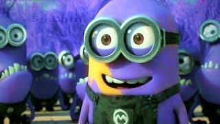 Minions Song  YMCA with Lyrics amp full video clips [upl. by Ainsley246]