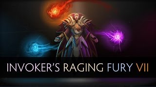 Dota 2 Invokers Raging Fury 7 [upl. by Dimitry]