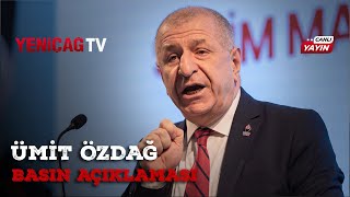 Ümit Özdağ açıklama yapıyor  Ankara  Canlı [upl. by Ernesto]