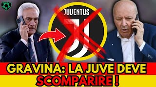 INTERCETTAZIONE SHOCK GRAVINA LA JUVE DEVE SCOMPARIRE [upl. by Raine]