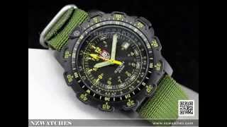 Luminox Recon Point Military Green Nylon Strap Mens Watch 8825KM 8825KM Swiss Made [upl. by Leandre182]