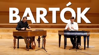 Cimbalom Duet Bartóks Romanian Folk Dances by Petr Spevak amp Matej Cip [upl. by Anniroc592]