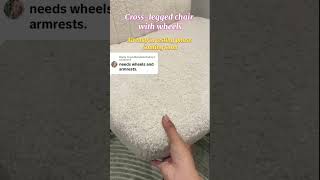 Ergonomic and Adjustable MyDepot’s Rolling Chair Review 🌈 [upl. by Iblehs427]