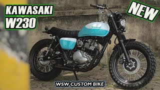 EP202SUBTITLE รีวิว NEW KAWASAKI W230 จับน้องใหม่ล่าสุด มาจัดเต็มสไตล์ WSW CUSTOMBIKE [upl. by Hattie]