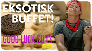 Eksotisk buffet  Good Luck Guys S3  Prime Video Danmark [upl. by Ahmed461]