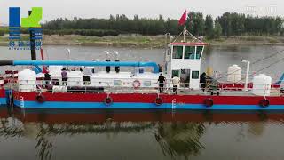 Heavy Duty Hydraulic 2500m3H Limestone Mining Cutter Suction Dredger for Soil Dredging [upl. by Gwenn]