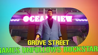 Drama Unfolds Grove Street Games Unfollows Rockstar After Definitive Edition Update [upl. by Rainger]