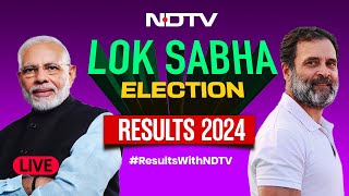 Election Results 2024 LIVE  Lok Sabha Election Results  NDA vs INDIA  NDTV 24x7 Live TV [upl. by Allina745]