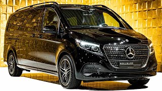 MercedesBenz V 300 D 4Matic Exclusive Line Extra long  FACELIFT Walkaround  4k Video [upl. by Wilkens171]