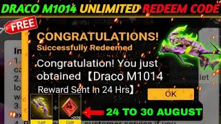 FREE FREE FIRE REDEEM CODE TODAY 24 AUGUST REDEEM CODE FREE FIRE  FF REDEEM CODE TODAY 24 AUGUST [upl. by Carlina]