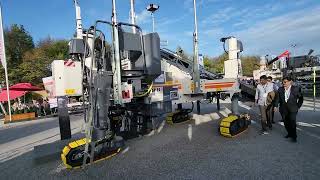 WIRTGEN en Bauma 2022 Conformadoras de Perfiles Monolíticos  Cordoneras  Tour en 5 min en stand [upl. by Eurd]