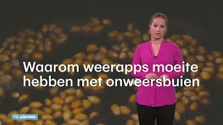 Waarom weerapps er bij onweer wel eens naast zitten  RTL NIEUWS [upl. by Spain384]