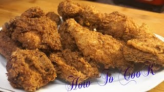 HOW TO MAKE THE BEST AUTHENTIC JAMAICAN FRIED CHICKEN RECIPE [upl. by Yelyk]