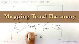 Mapping Tonal Harmony A map that reveals how harmony works Tutorial 2 [upl. by Taggart195]