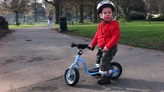 Lenny On His Puky Balance Bike [upl. by Reinar721]