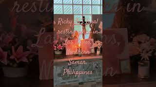 Ricky Lo’s final resting place in Las Navas Northern Samar in the Philippines rickylo mausoleum [upl. by Brew558]