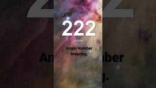 222 Angel Number  Meaning  Angel number series [upl. by Atinas]