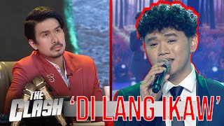 Vilmark Viray passionately belts out Di Lang Ikaw  The Clash 2021 [upl. by Hyo591]