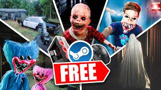 Top 10 FREE Horror Games 2025 NEW [upl. by Idnac515]