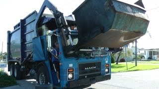 Garbage Trucks City of Venice [upl. by Kenwrick396]